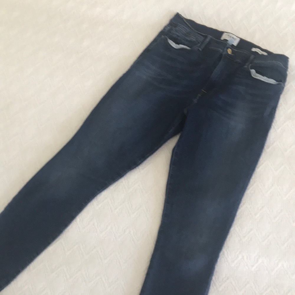 Frame denim crop jeans